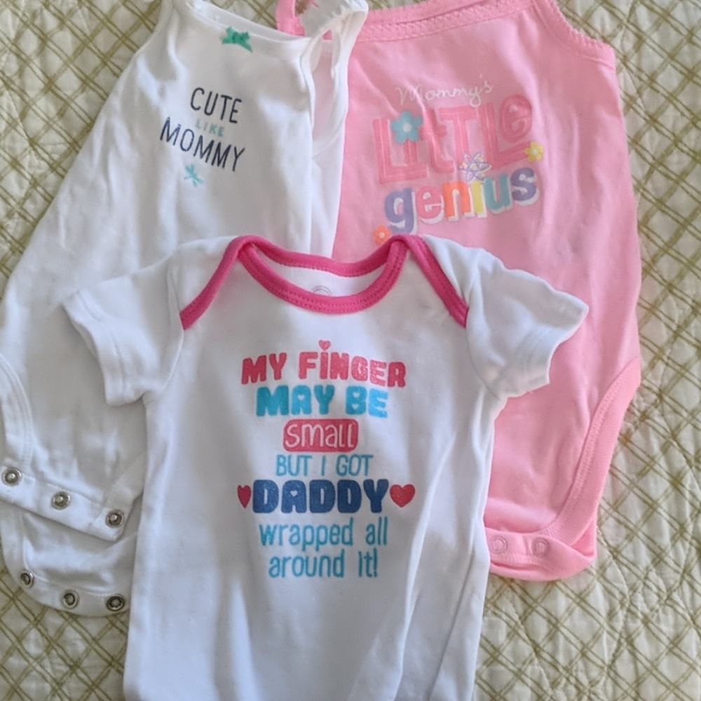 Mostly mommy onesie pack